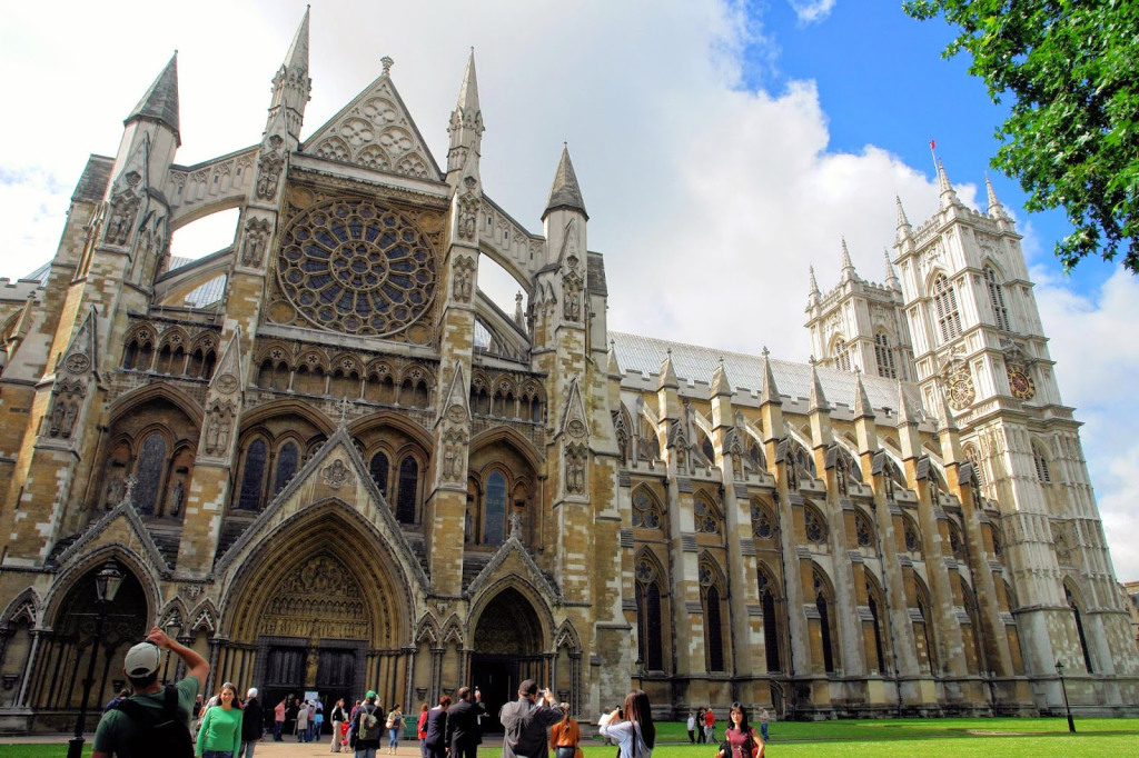 Abadia de Westminster em Londres 