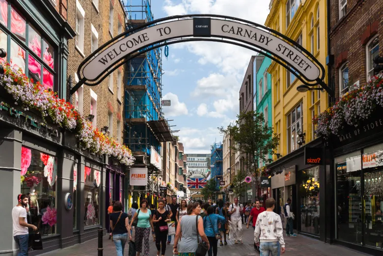 Tour dos Beatles em Londres: Carnaby Street