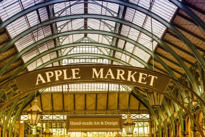 Tour por Soho, Leicester e Covent Garden em Londres: Apple Market